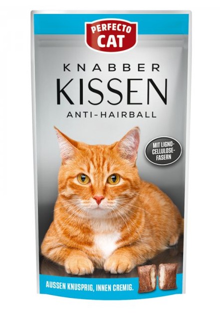 Подушечки Perfecto для котів для виведення шерсті, 50г